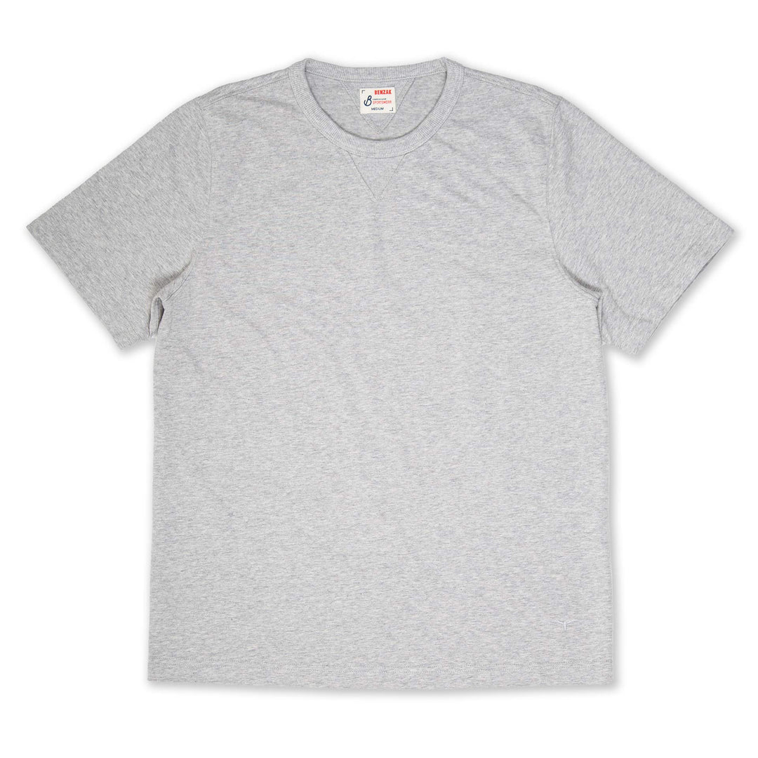 BT-06 Gusset Tee - Extra Heavy Jersey - Grey Melee