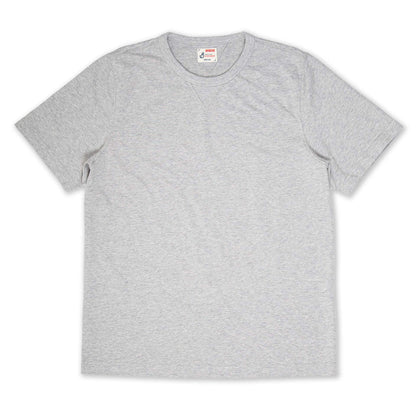 BT-06 Gusset Tee - Extra Heavy Jersey - Grey Melee