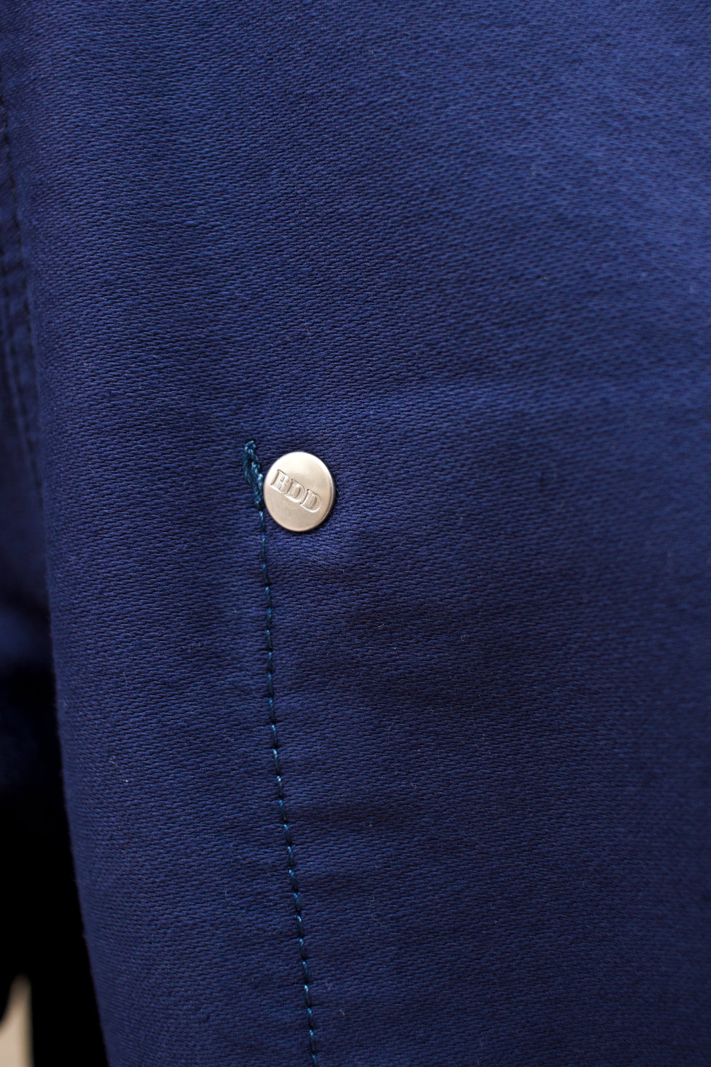 BWJ-03 - French Workwear Jacket - 11oz  Worker Blue Moleskin