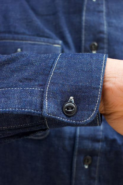 BWS-01 Work Shirt - 8oz Tinted Denim