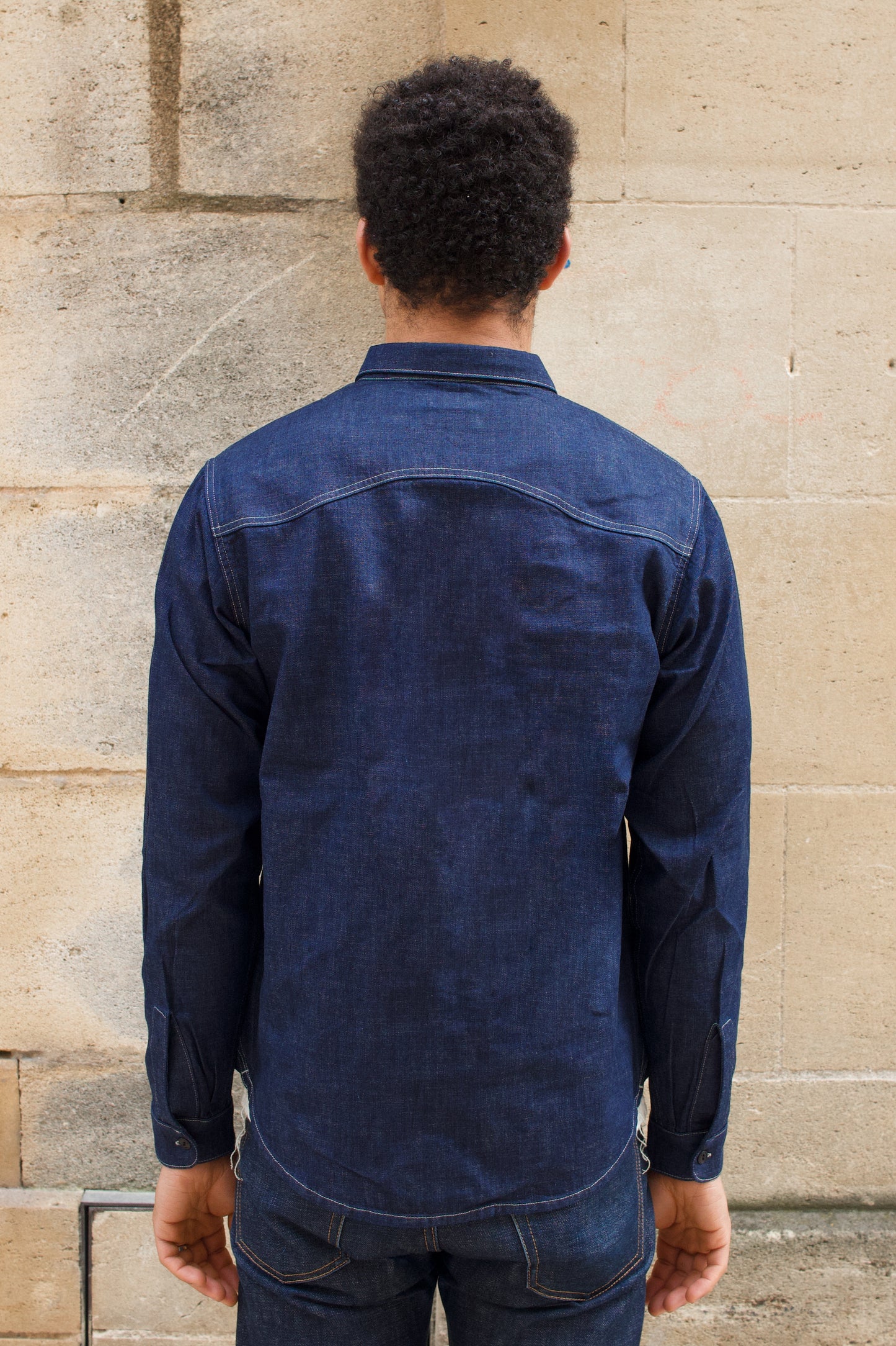 BWS-01 Work Shirt - 8oz Tinted Denim