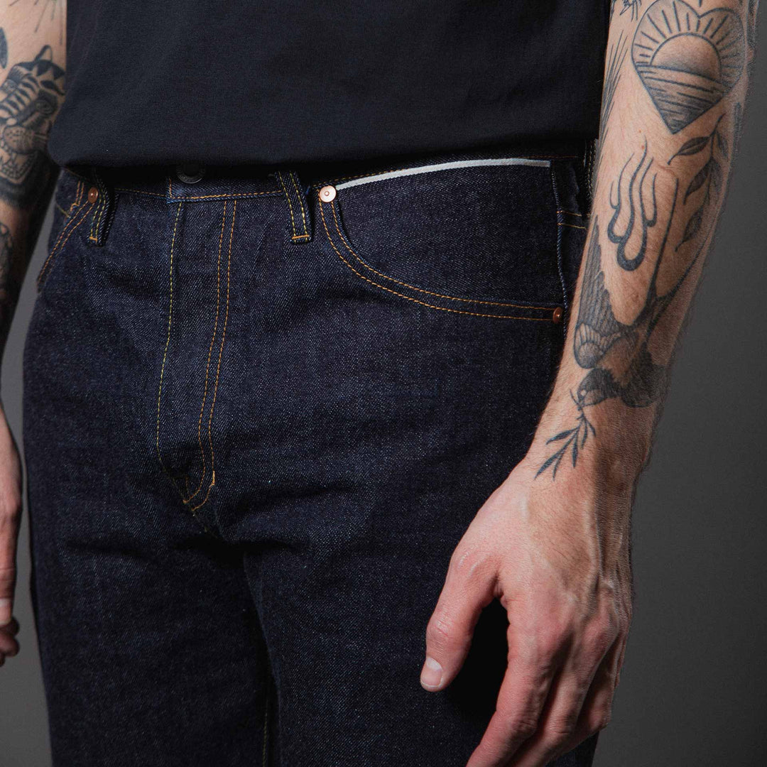 B-02 Straight - 14oz. Forties Era Selvedge