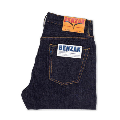 detail of the new selvedge from Benzak denim developers
