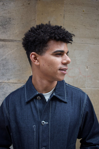 Denim Jacket V Pocket - Raw