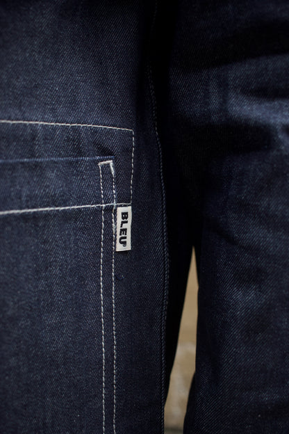 Denim Jacket V Pocket - Raw