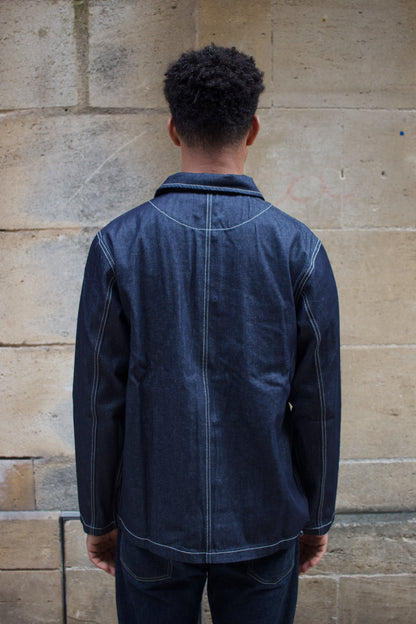 Denim Jacket V Pocket - Raw