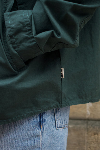 Pull Over Shirt - Forest Green