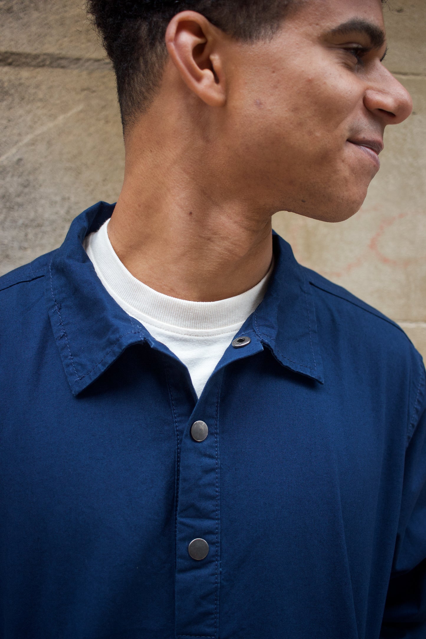 Pull Over Shirt - Indigo