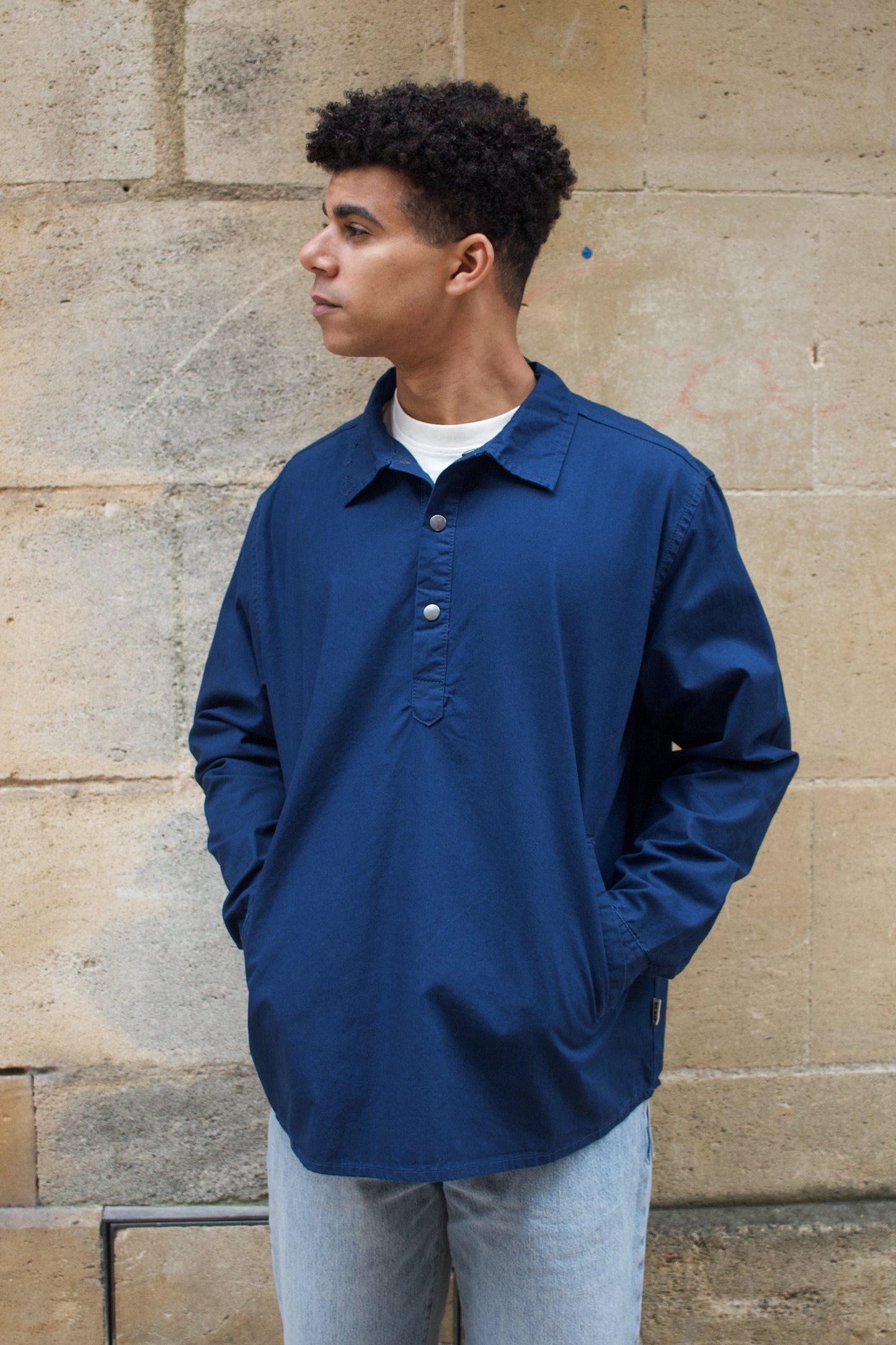 Pull Over Shirt - Indigo