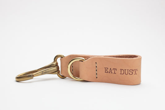 Leather Key Fob - Natural