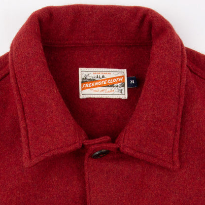 Midway Wool CPO Jacket - Red