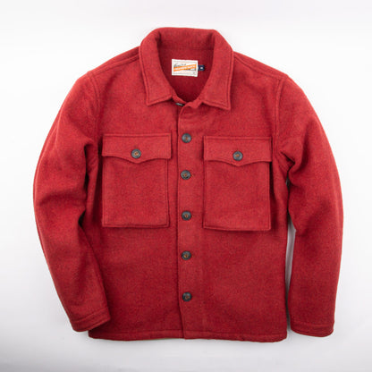 Midway Wool CPO Jacket - Red