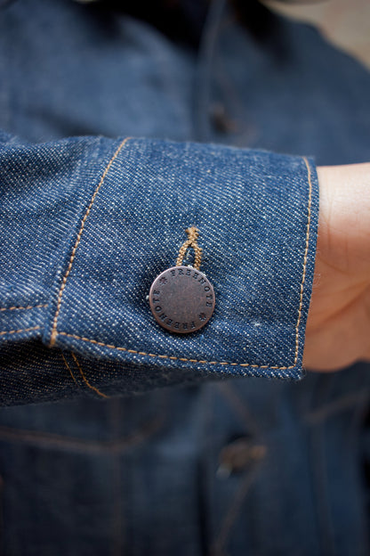 High Low Jacket - 13oz Natural Indigo Selvedge