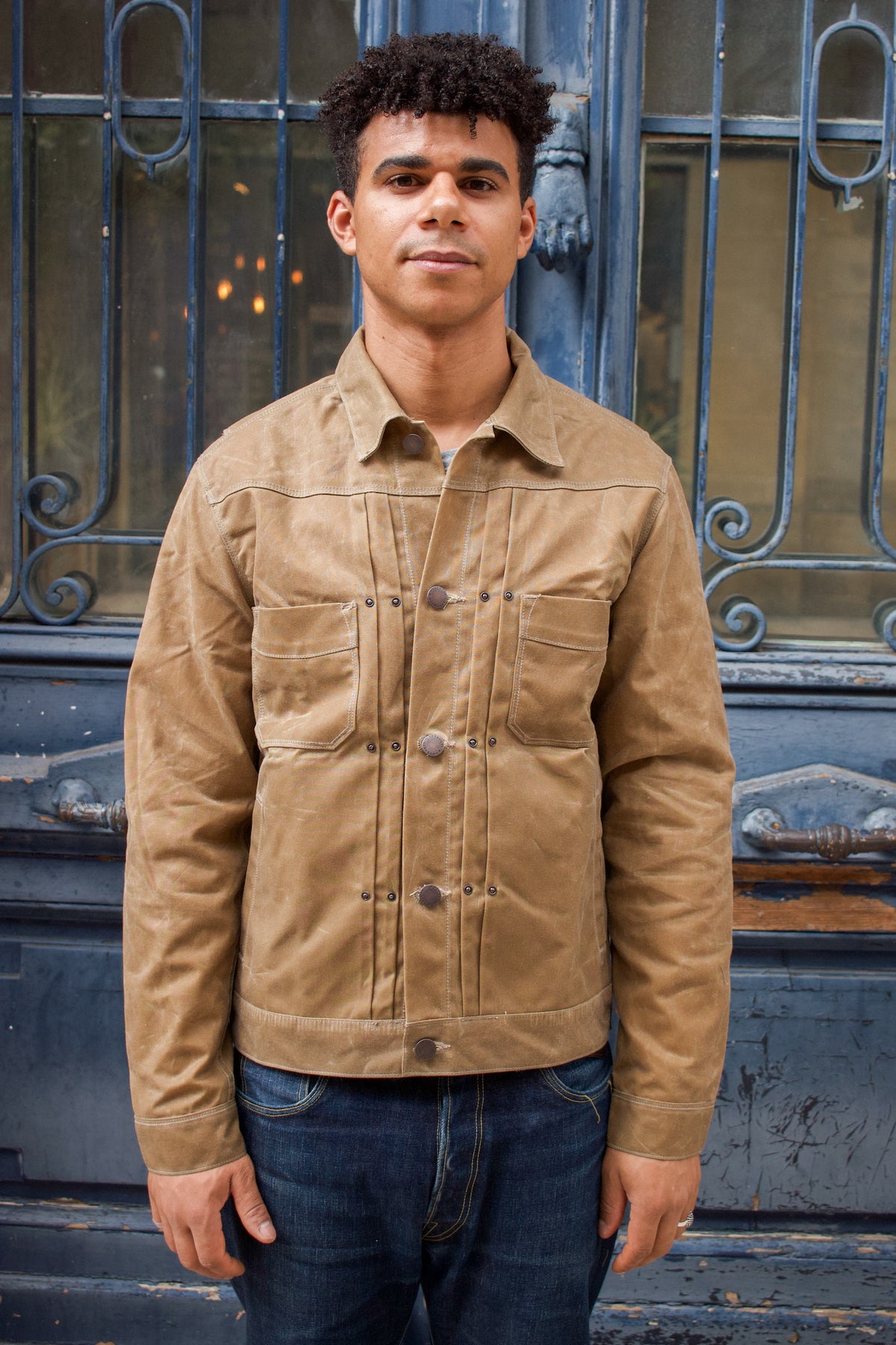 Riders Jacket Waxed Canvas  RJ-1 - Tumbleweed