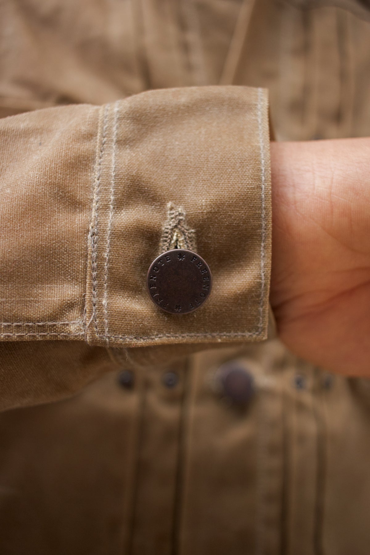 Riders Jacket Waxed Canvas  RJ-1 - Tumbleweed