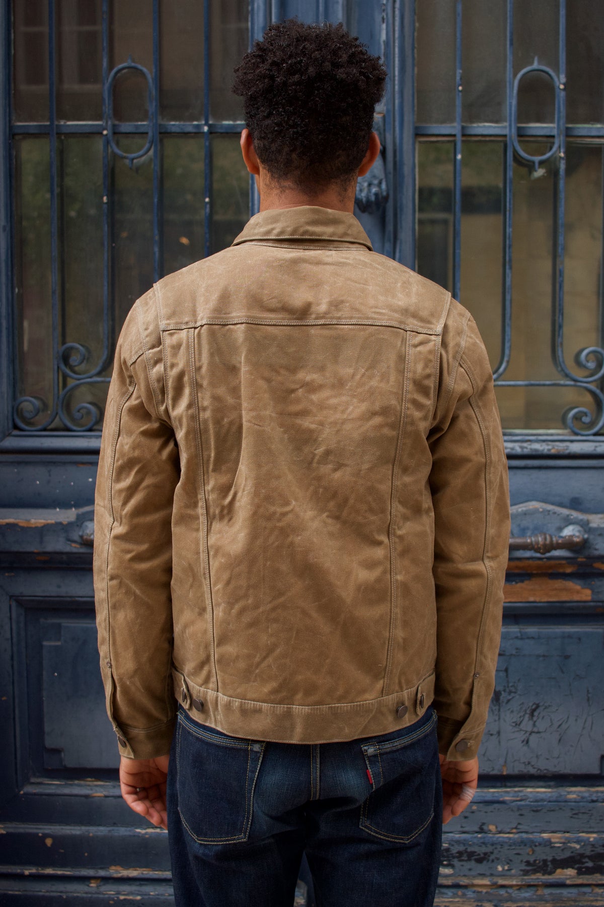 Riders Jacket Waxed Canvas  RJ-1 - Tumbleweed