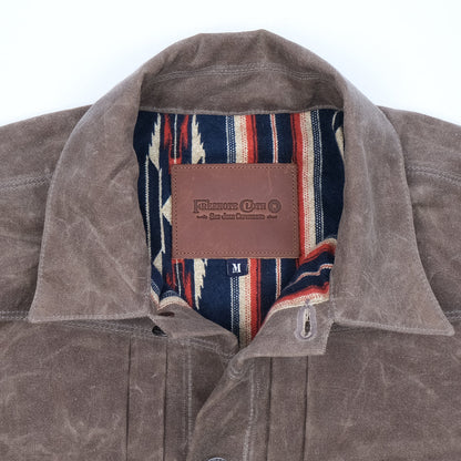 Riders Jacket Waxed Canvas RJ-1 - Oak