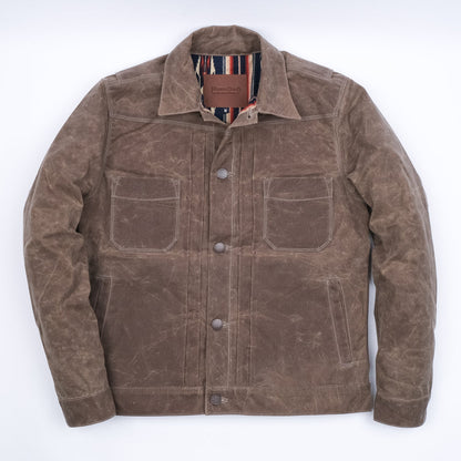 Riders Jacket Waxed Canvas RJ-1 - Oak