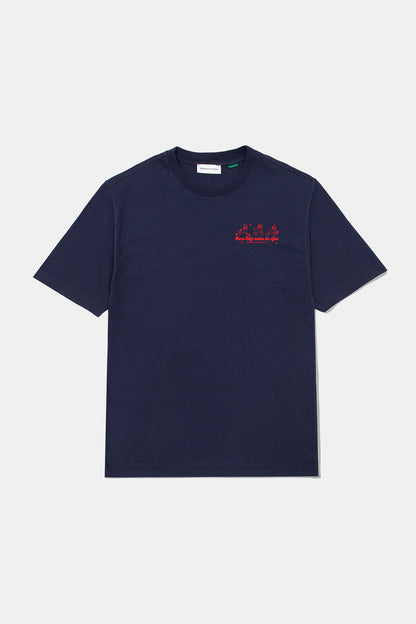 Hora Feliz Tee - Plain Navy