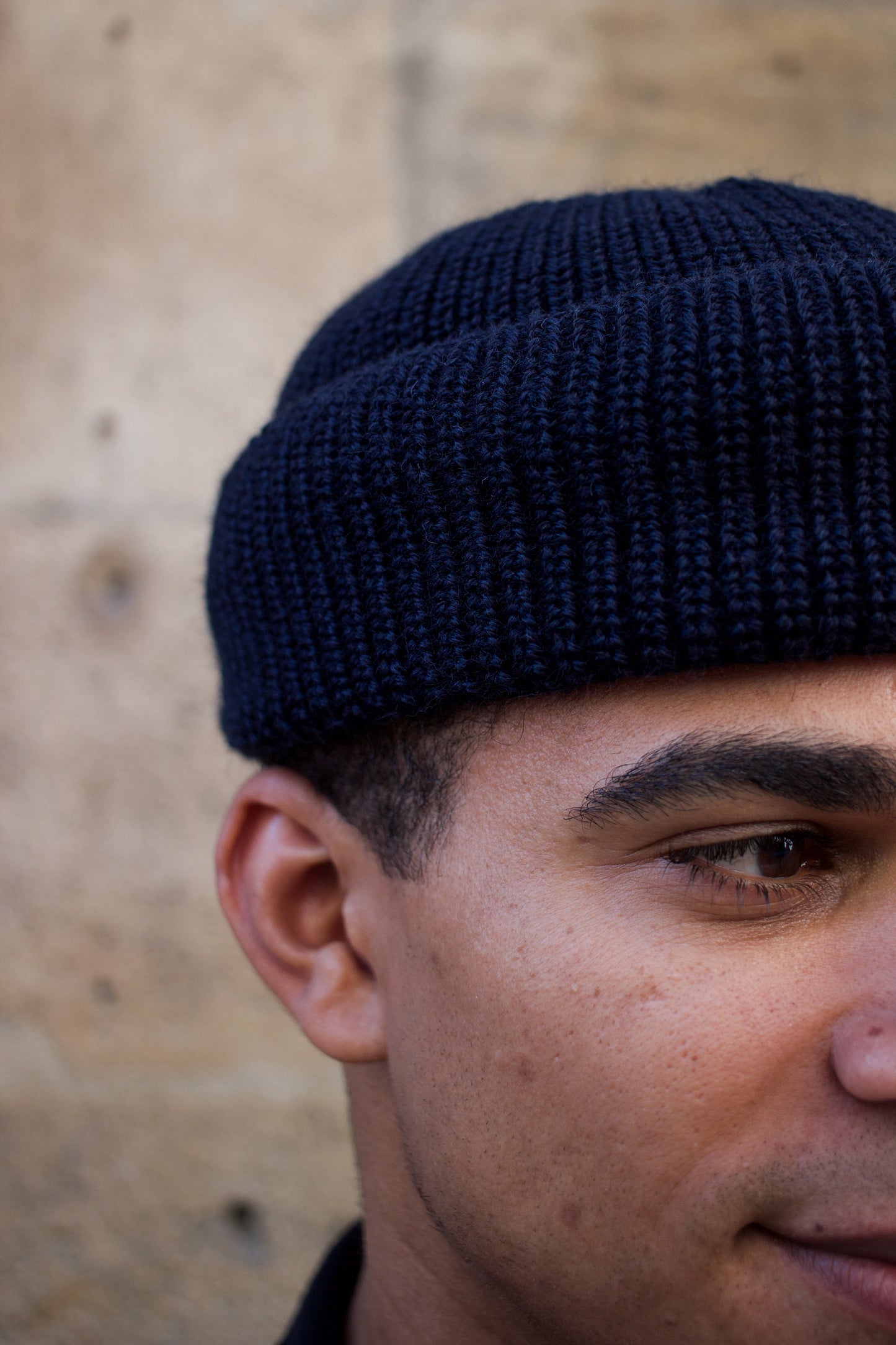 Mechanic Beanie Virgin Wool - Ink