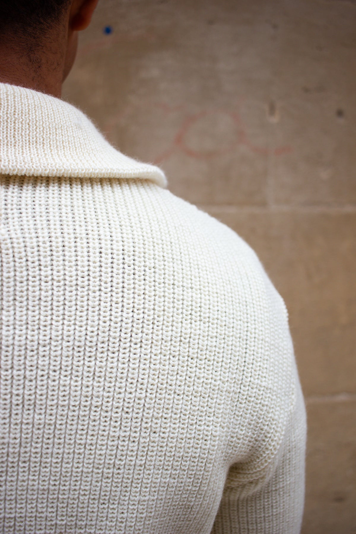 Skipper Sweater Virgin Wool - Seashell