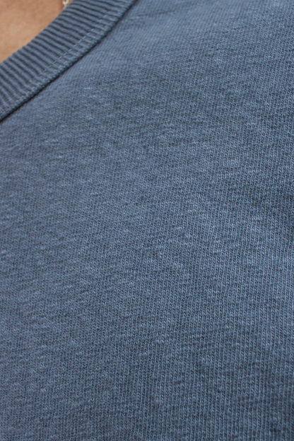N°8 Slub Nep T-Shirt - Gray