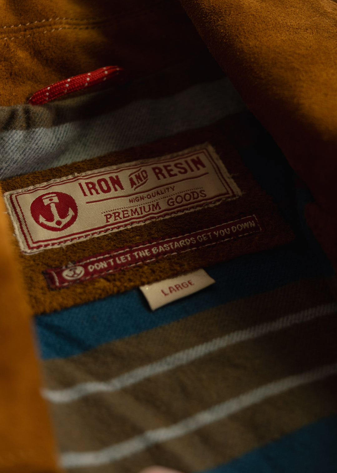 Douglas Buffalo Suede Jacket - Cognac