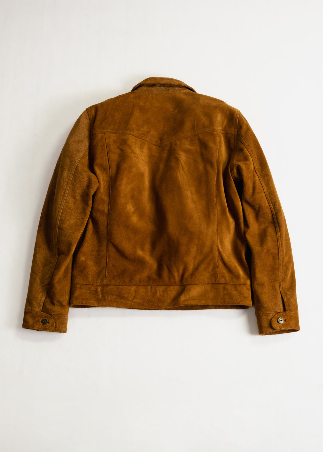 Douglas Buffalo Suede Jacket - Cognac