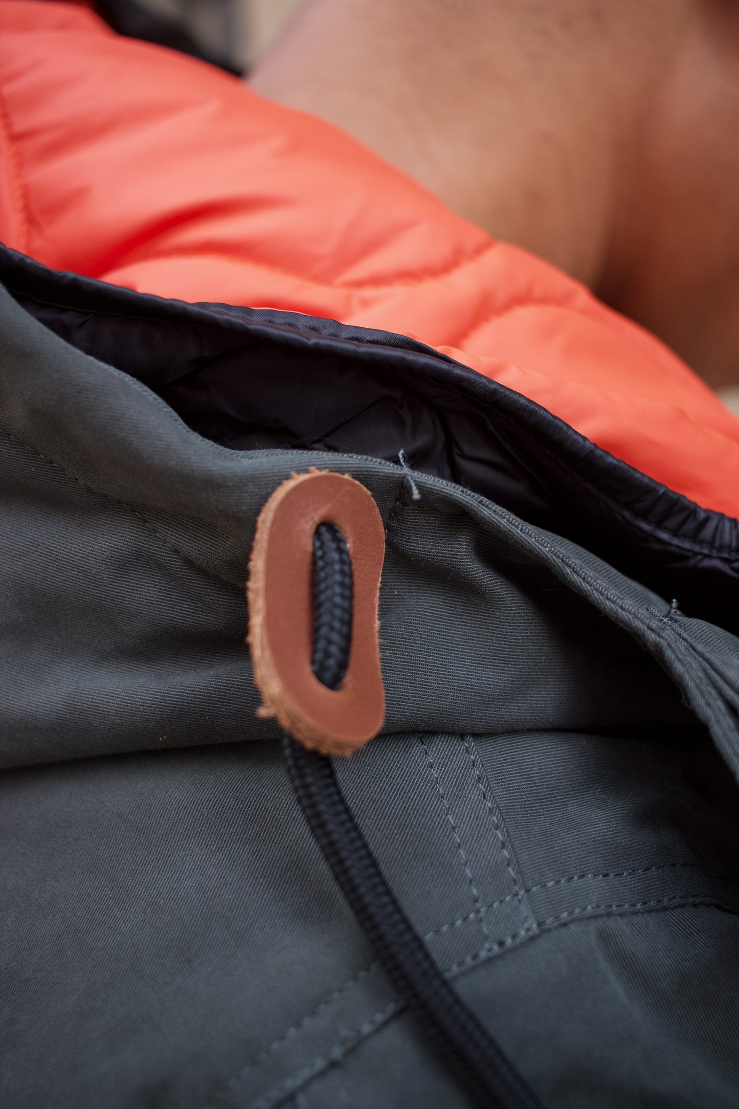 Buckeye Jacket - Peach Nylon Khaki