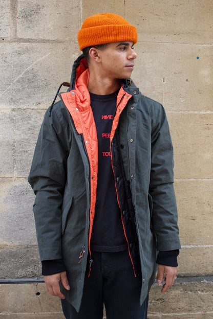 Buckeye Jacket - Peach Nylon Khaki