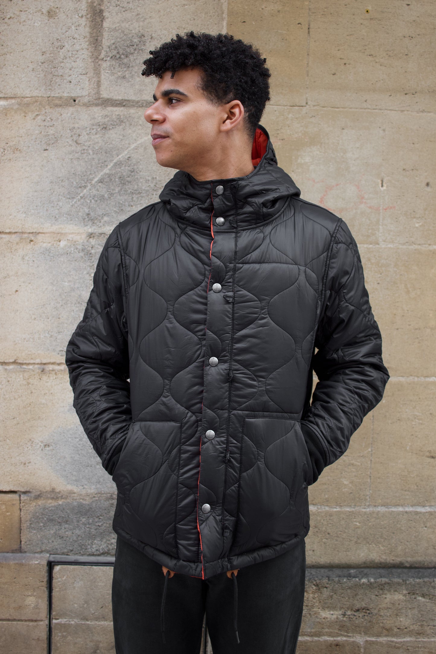 Buckeye Jacket - Peach Nylon Khaki