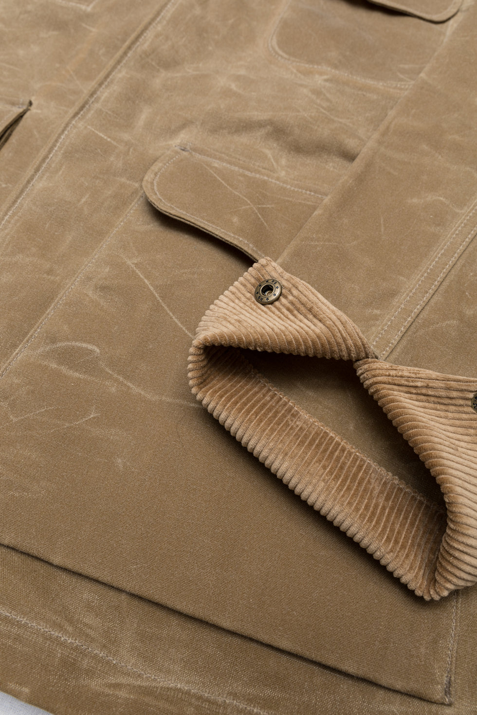 Hunter Supply Jacket Waxed Canvas - Tan Ridgeline