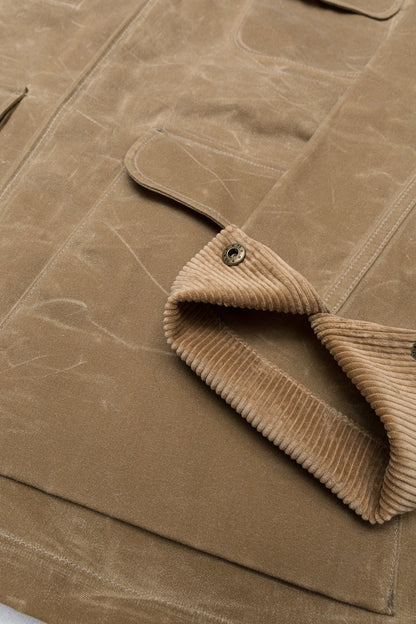 Hunter Supply Jacket Waxed Canvas - Tan Ridgeline