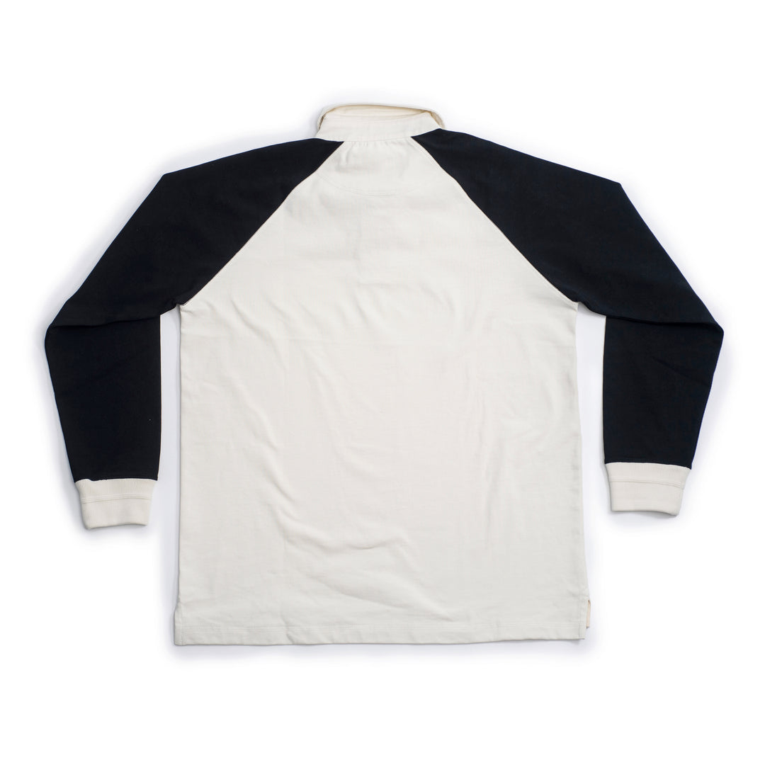 Polo Rugby - Contrast Arm Black/Seashell