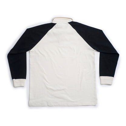 Polo Rugby - Contrast Arm Black/Seashell
