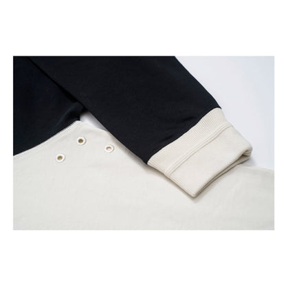 Polo Rugby - Contrast Arm Black/Seashell