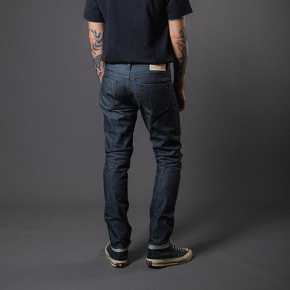 B-01 Slim - 14oz. Green Cast Selvedge