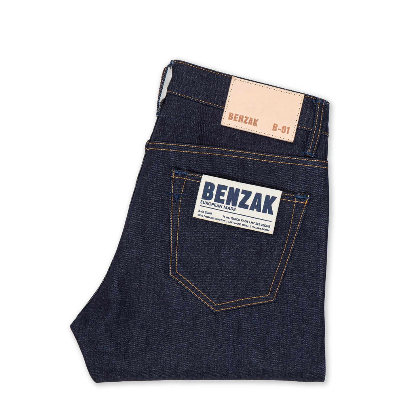 B-01 Slim - 14oz. Easy Fade LHT Selvedge