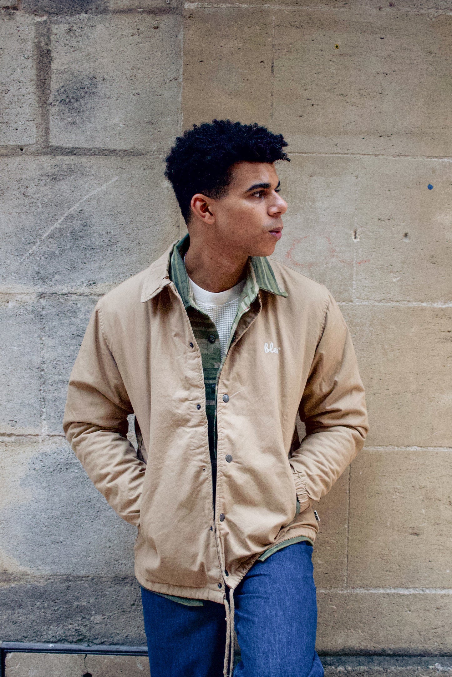 Coach Jacket - Beige