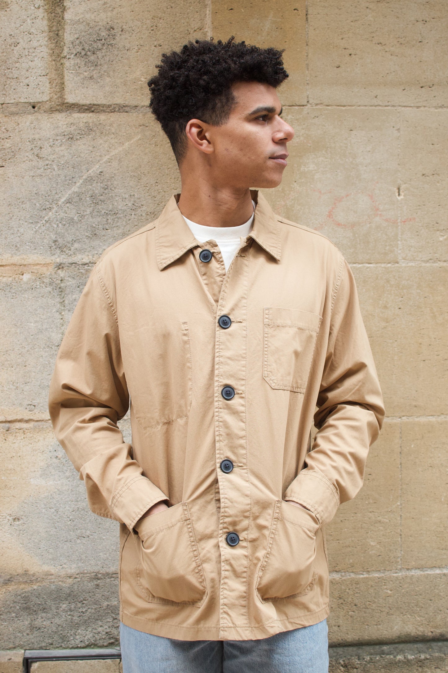 Worker Jacket - Beige