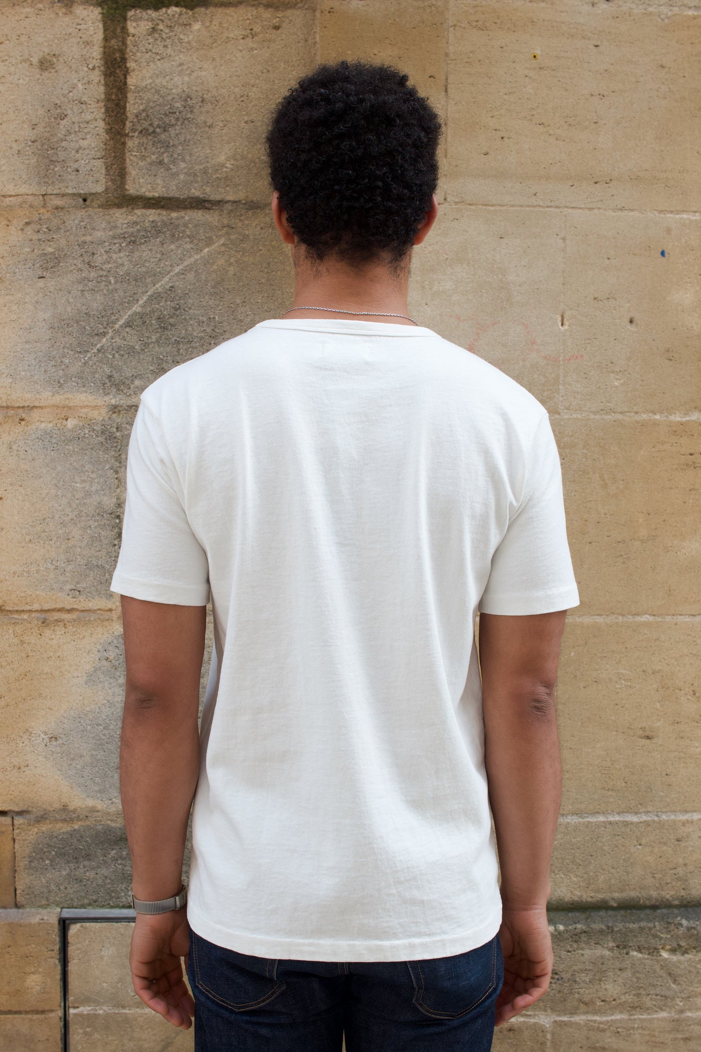 13oz Pocket Tee - White