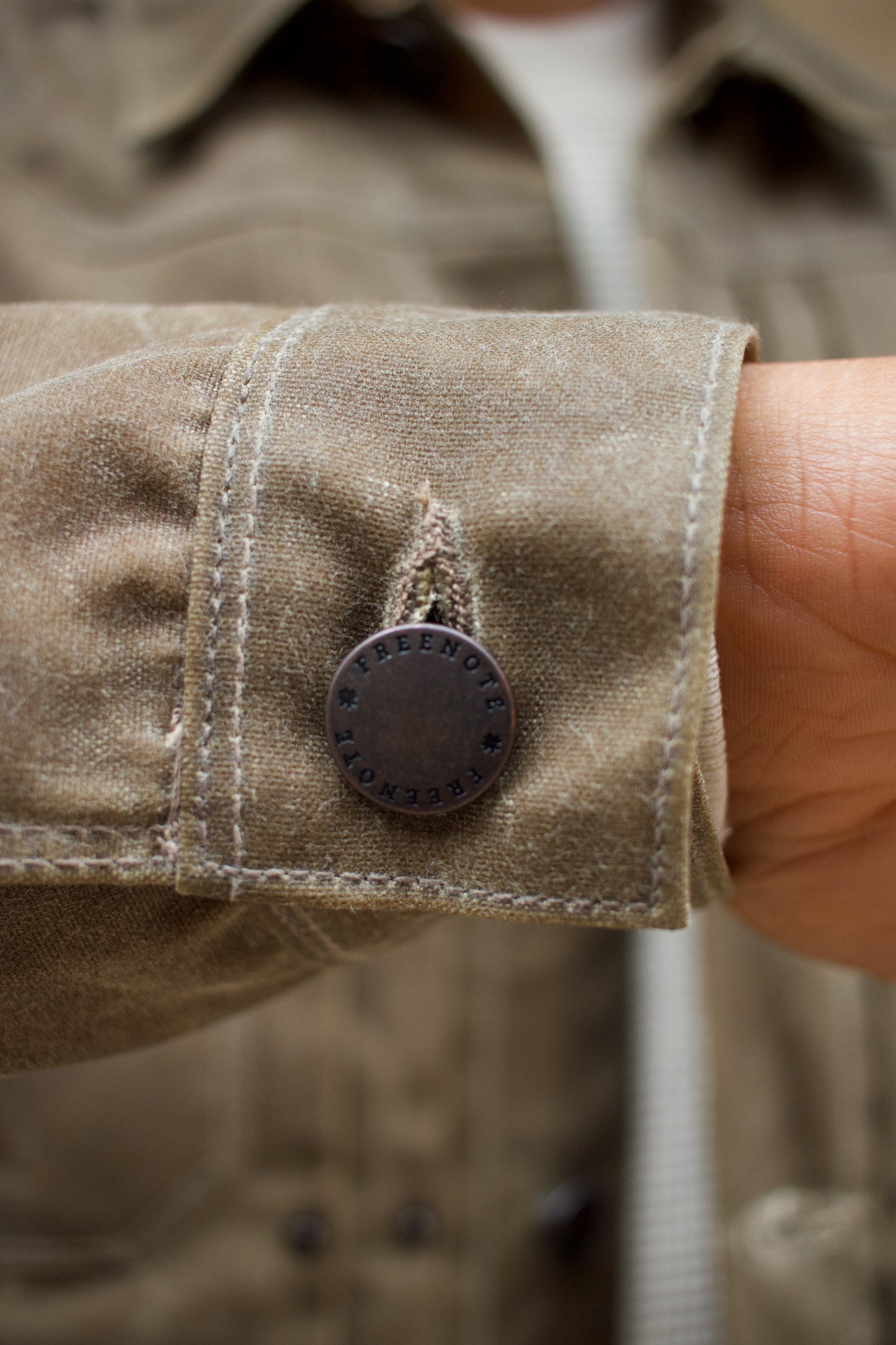 Riders Jacket Waxed Canvas  RJ-1 - Tobacco