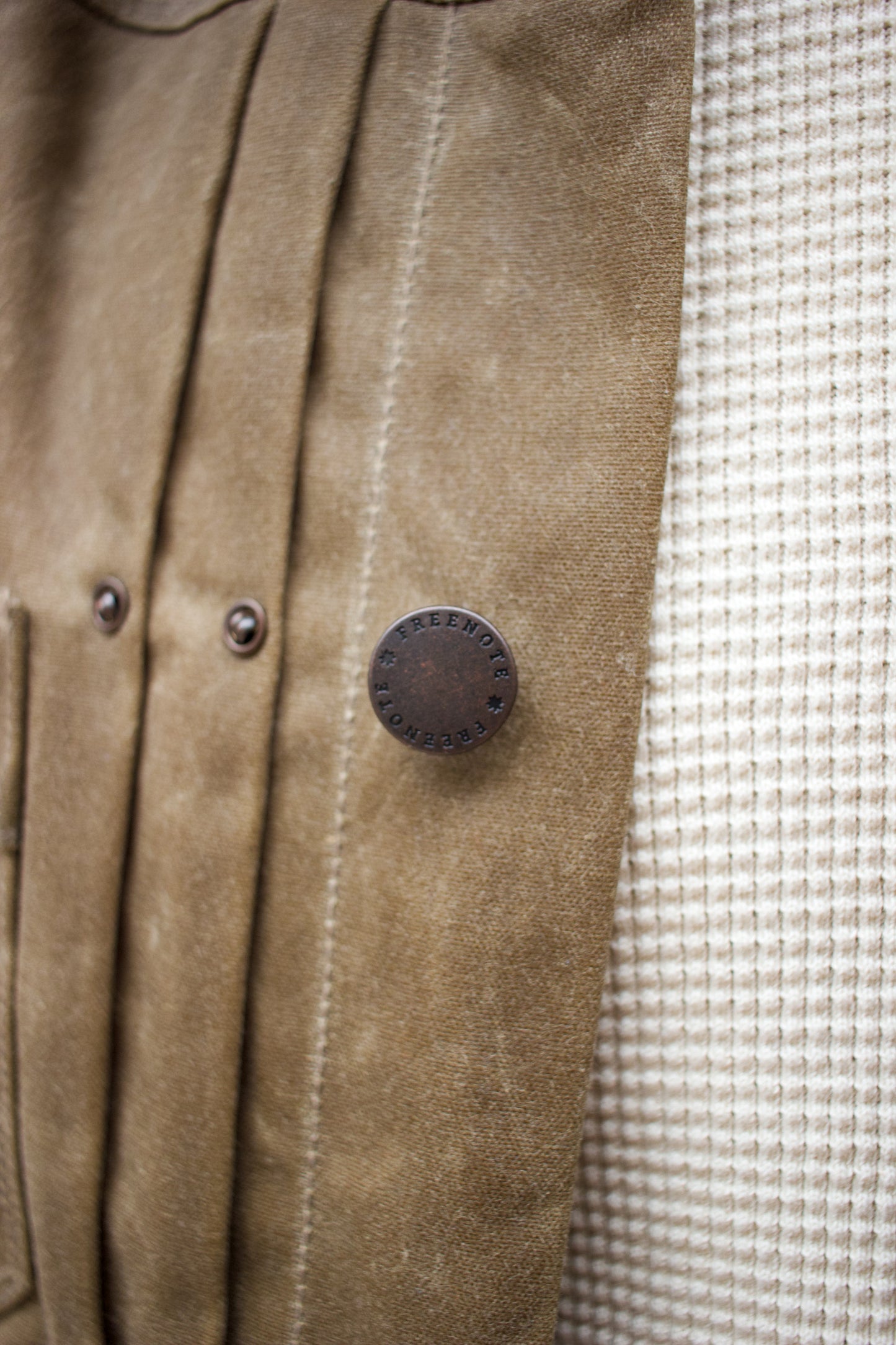 Riders Jacket Waxed Canvas  RJ-1 - Tobacco