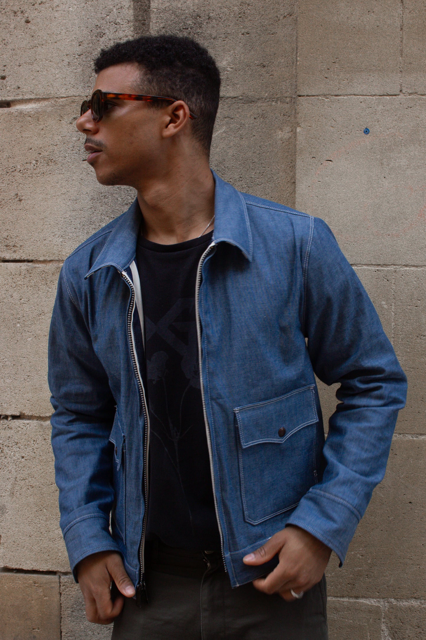 Alcorn Stripe Reversible Jacket