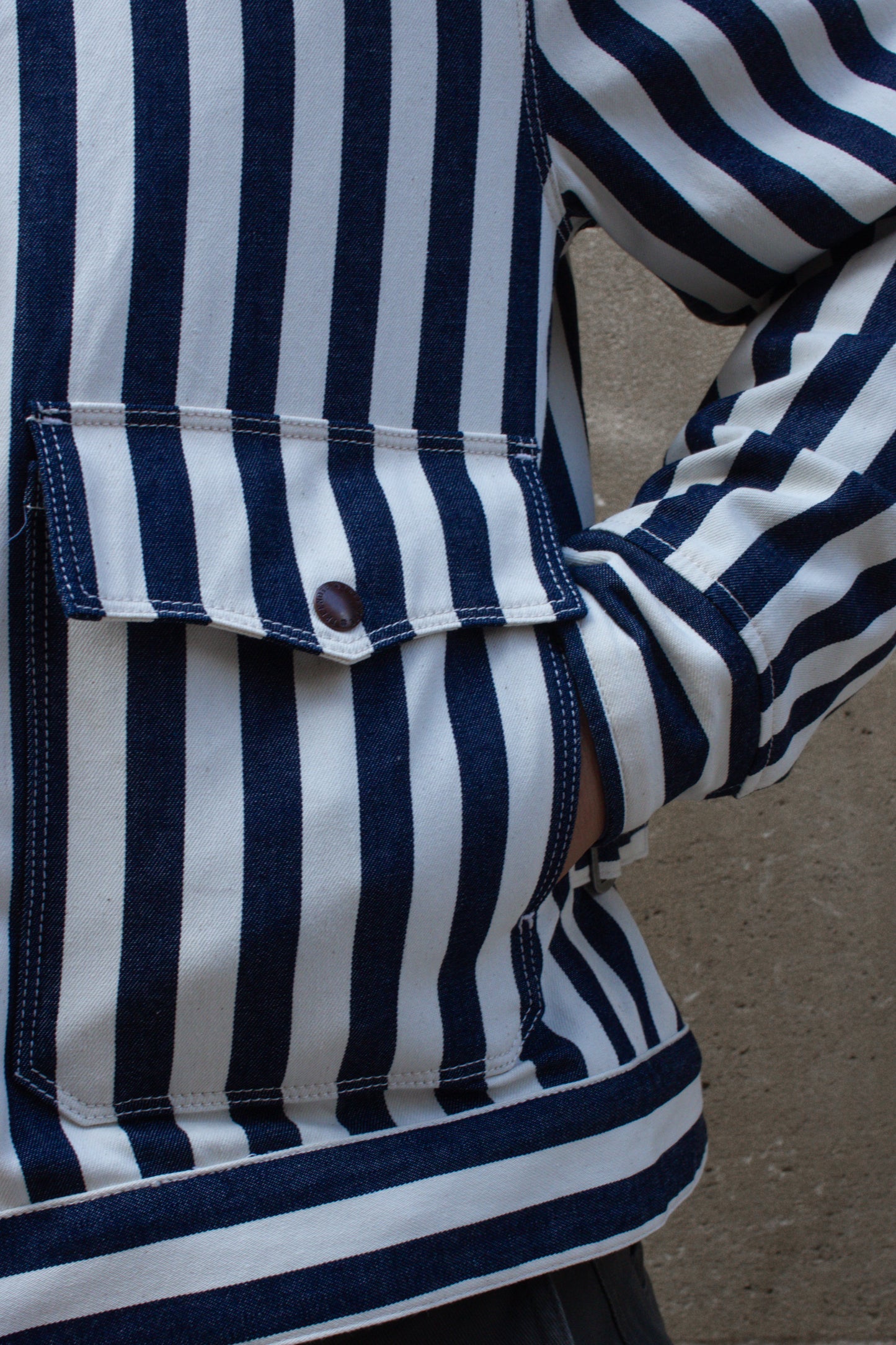 Alcorn Stripe Reversible Jacket
