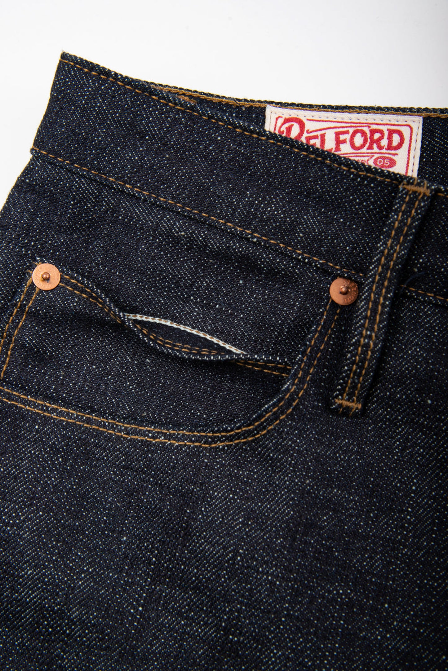 Belford Straight - 17oz Indigo Slub Selvedge