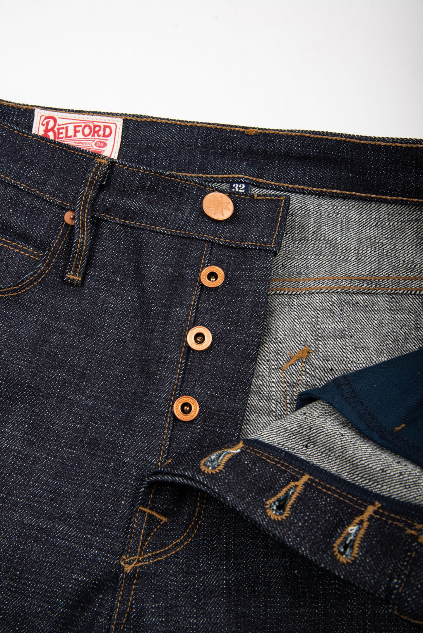 Belford Straight - 17oz Indigo Slub Selvedge