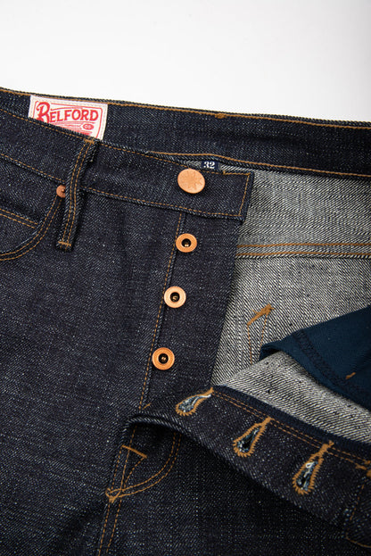 Belford Straight - 17oz Indigo Slub Selvedge