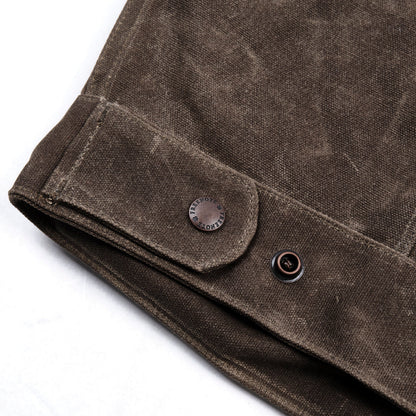 Faro Jacket Heavy Waxed Canvas - Tobacco