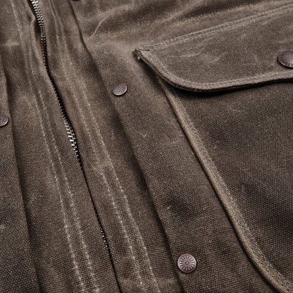 Faro Jacket Heavy Waxed Canvas - Tobacco
